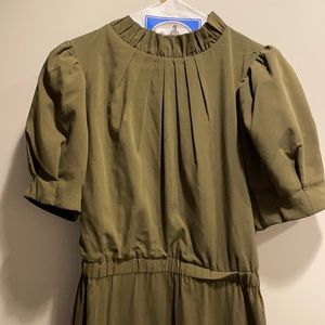 Alice + Olivia mini dress with puff sleeves